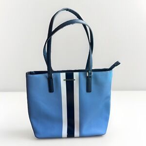 Michael Kors Blue Tote Bag Aa0925wzsa Minor Damage See Photos